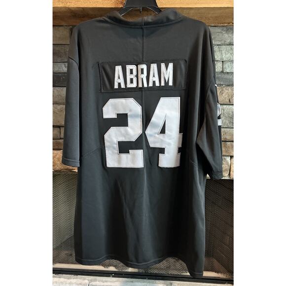 Men’s NIKE NFL Las Vegas Raiders On Field #24 Abram Inaugural Jersey Size XL *C1 - Picture 5 of 5